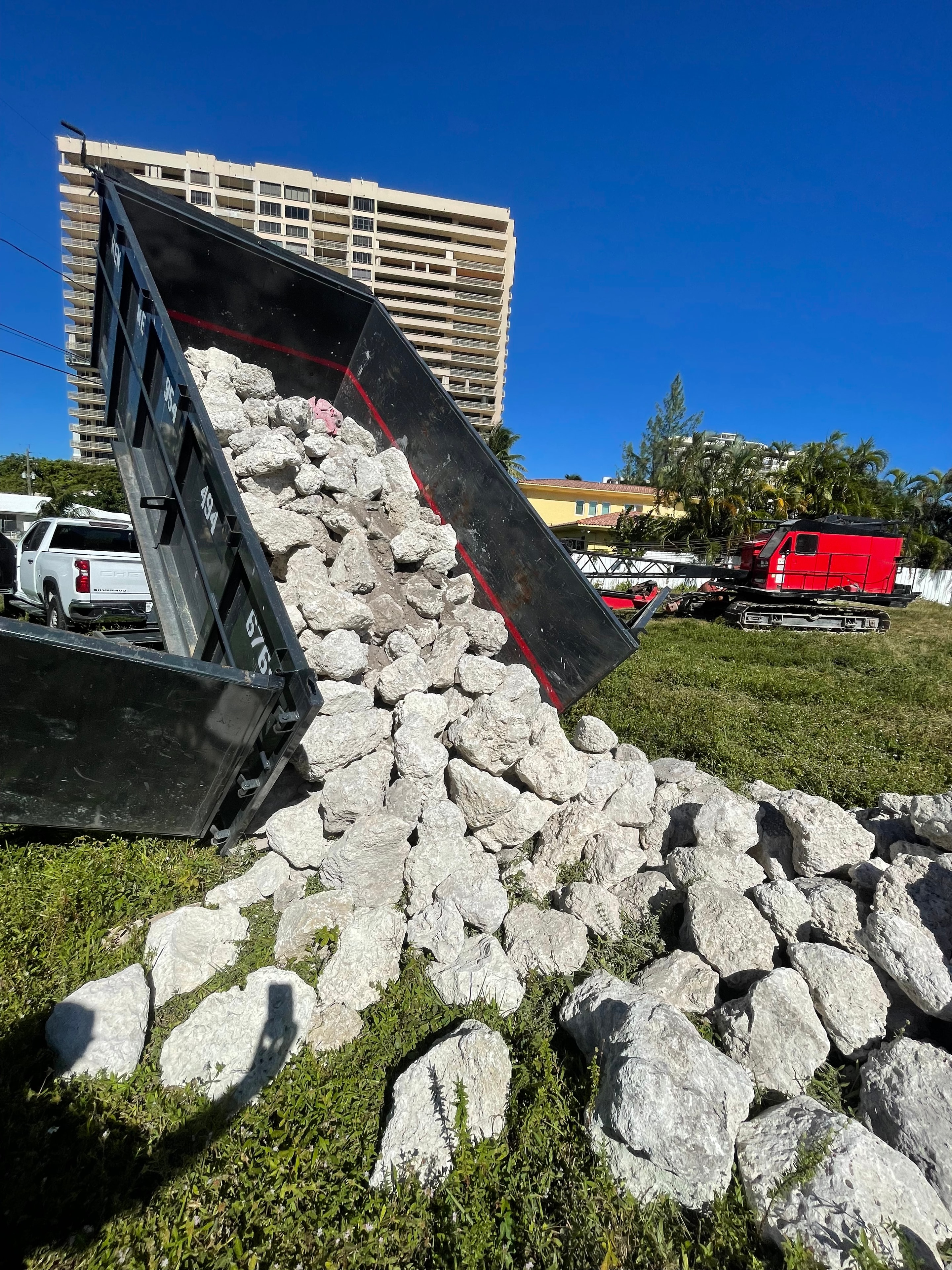 14 ft. Trailer Rock / Sand Delivery
